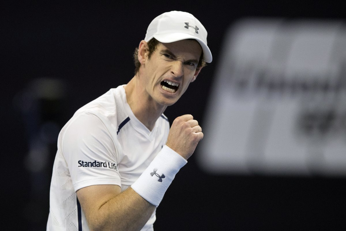 Andy Murray buscará el título en la final de Beijing. (Foto Prensa Libre: AP)