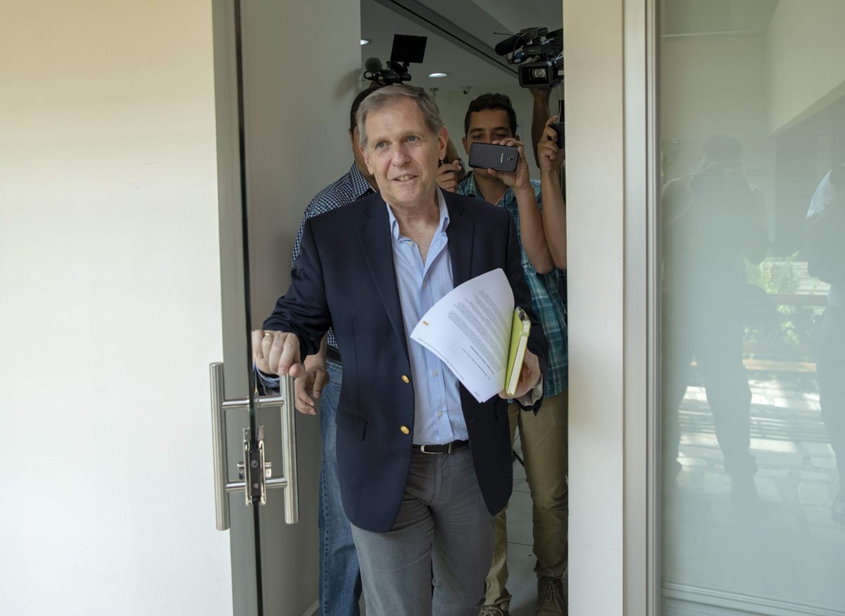 La misión de la Acnudh llegó a Nicaragua en junio pasado para conocer de la crisis sociopolítica que estalló en abril. (Foto Prensa Libre: EFE)