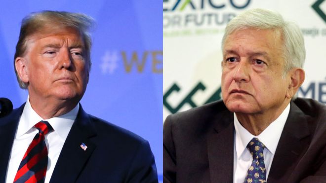 Andrés Manuel López Obrador mantiene una relación inesperadamente cordial con Donald Trump. (Reuters)