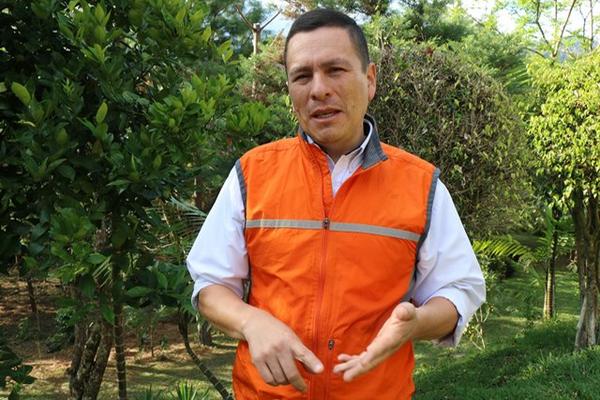 Ronald Ramiro Sierra López fungió como gobernador de Alta Verapaz y renunció para optar a una curul en el Congreso. (Foto Prensa Libre: Eduardo Sam Chun)