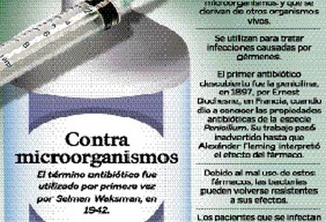 Automedicación puede crear resistencia a fármacos.