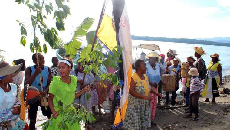 El pueblo garífuna llegó al caribe guatemalteco en 1802. (Foto Prensa Libre: Dony Stewart)