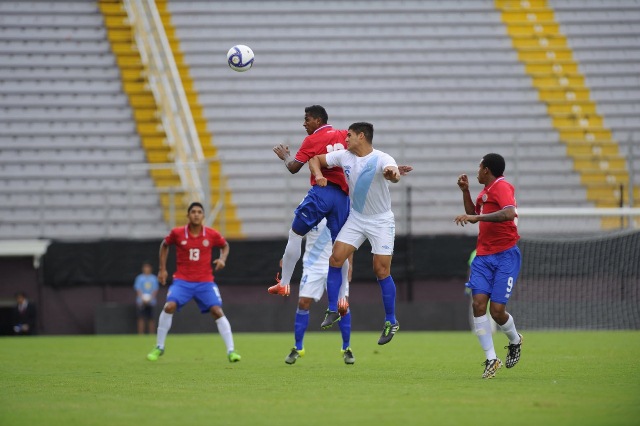 La Selección Nacional fue superada por Costa Rica, este domingo. (Foto Prensa Libre: Cortesía La Nación)