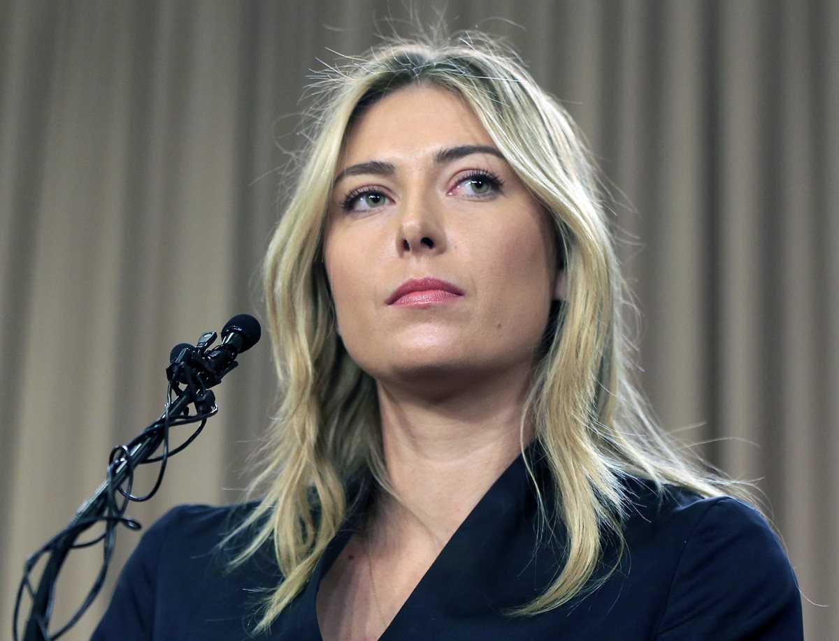 María Sharapova está próxima a competir. Su rival será la italiana Roberta Vinci. (Foto Prensa Libre: AFP).
