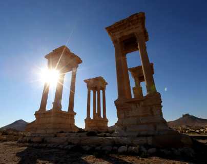 Palmira, perla antigua del desierto sirio amenazada por el EI