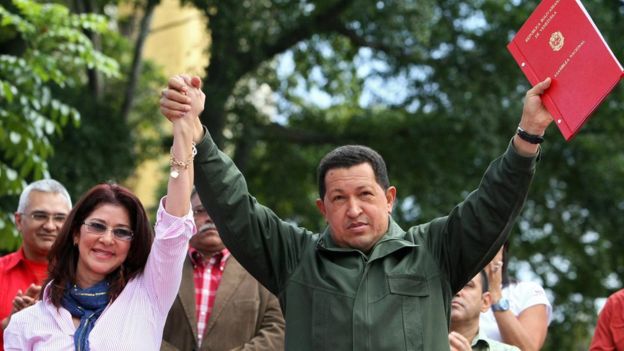 Cilia Flores ha tenido una larga carrera política dentro del chavismo. GETTY IMAGES