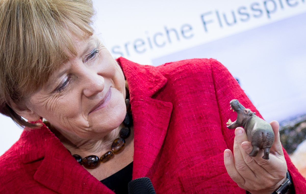 Ángela Merkel, favorita para ganar un premio Nobel.(Foto Prensa Libre: AFP).
