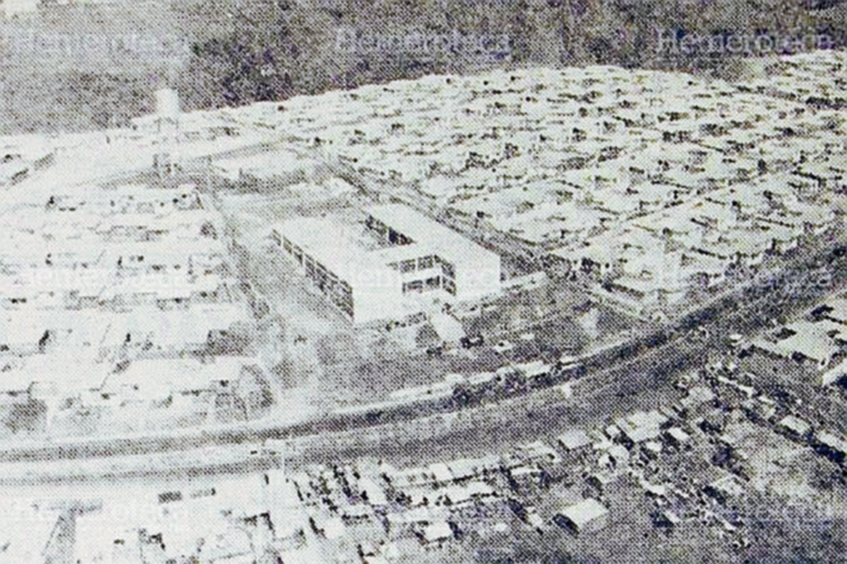 Vista aérea de la colonia Primero de Julio. (Foto: Hemeroteca PL)