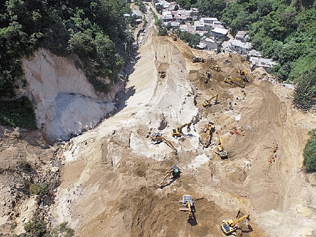 Más de 260 personas murieron soterradas el 1 de octubre del 2015, en Santa Catarina Pinula.