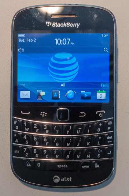 El teclado físico es uno de los sellos de la marca BlackBerry, presente en la mayoría de sus smartphones. (Foto Prensa Libre: AFP).