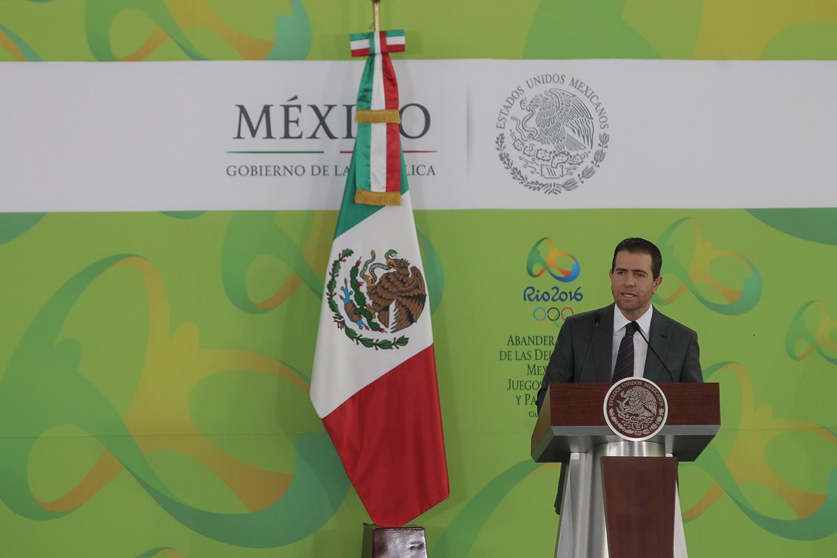 Alfredo Castillo dará un informe sobre los logros de los mexicanos en los Juegos de Río 2016. (Foto Prensa Libre: EFE)