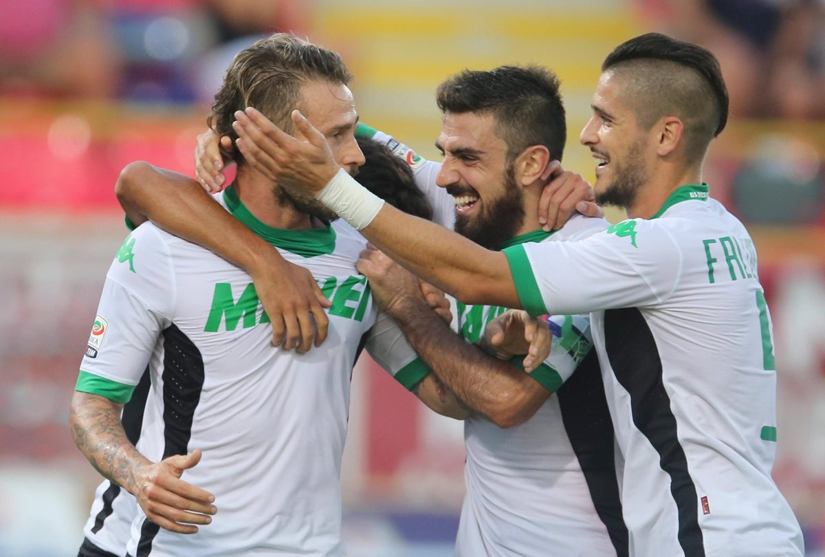 El Sassuolo es el líder de la Serie A. (Foto Prensa Libre: EFE)