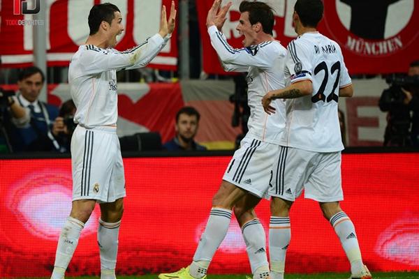 Real Madrid venció 4-0 al Bayern y jugará la final de la Champions. (Foto Prensa Libre: AFP)