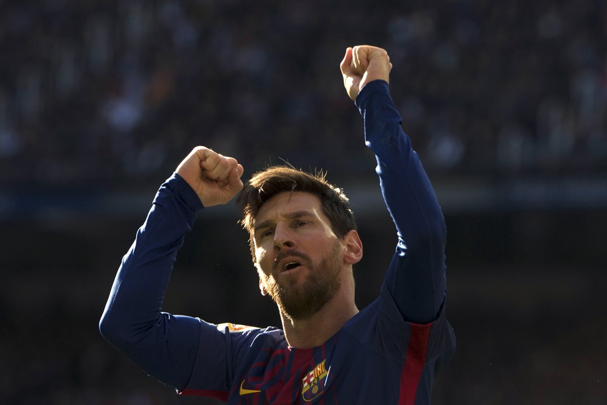 El argentino Lionel Messi también recibe ingresos por sus contratos publicitarios. (Foto Prensa Libre: AFP)