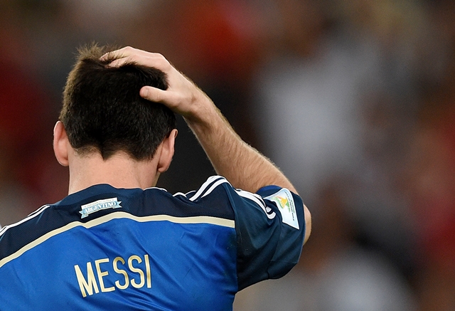 Lionel Messi no ha logrado que la selección de Argentina gane un título importante. (Foto Prensa Libre: AFP)