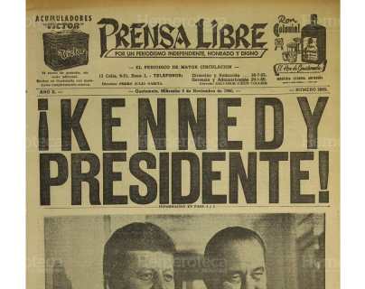 1960: Kennedy obtiene la presidencia de Estados Unidos