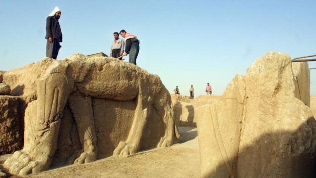 El 80% de Nimrud quedó destruido. GETTY IMAGES