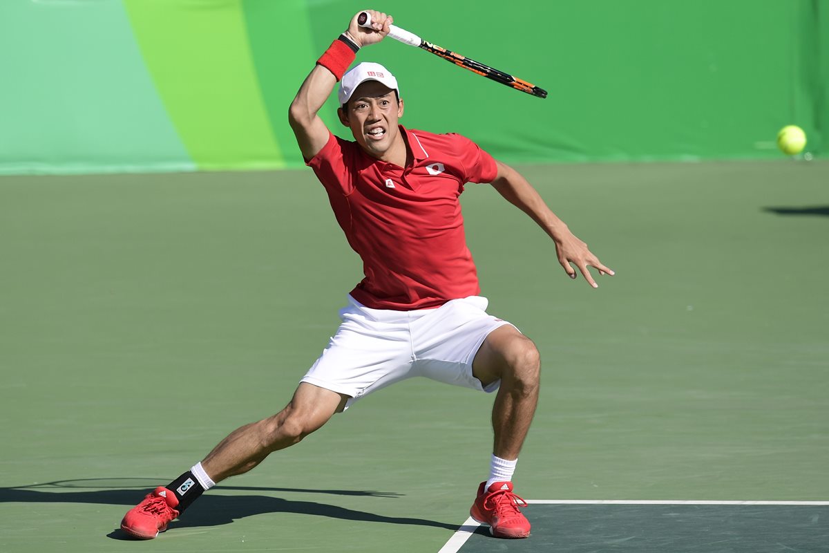 Nishikori dio un golpe a Nadal al dejarlo sin medalla en Río. (Foto Prensa Libre: AP)