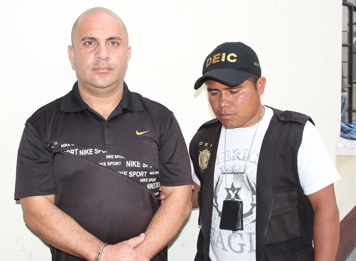<span style="font-size: 12px;">Josué Alexander Colindres Pérez, de 33 años, fue detenido en Chinautla.( Foto Prensa Libre: PNC)</span>