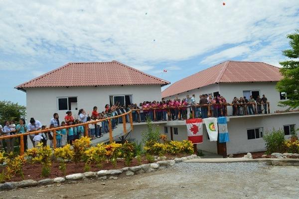 La nueva sección de la casa hogar en Llano Verde, Río Hondo, Zacapa, albergará a cien menores. (Foto Prensa Libre: Julio Vargas)