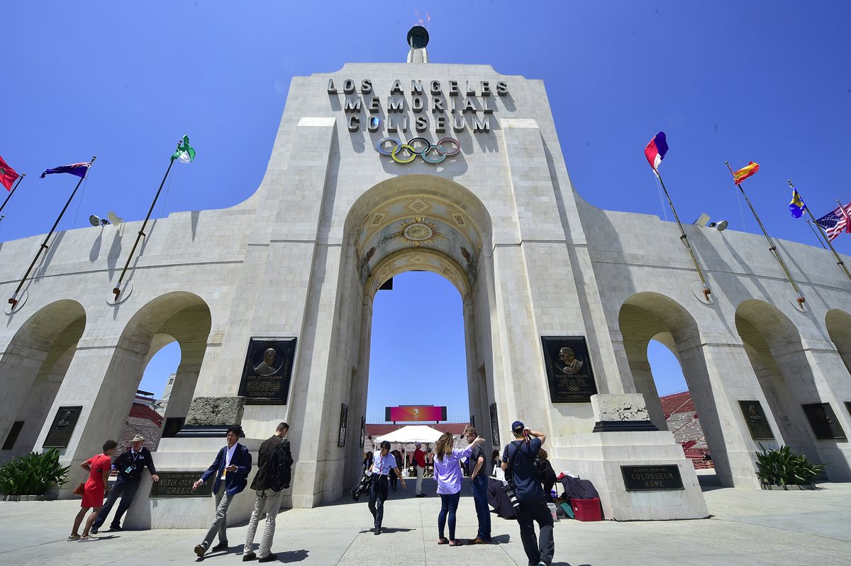 Los Ángeles será la sede de los Juegos Olímpicos de 2028. (Foto Prensa Libre: AFP)