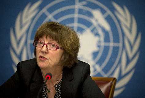 Kirsten Sandberg, de la ONU. (Foto Prensa Libre: AP).
