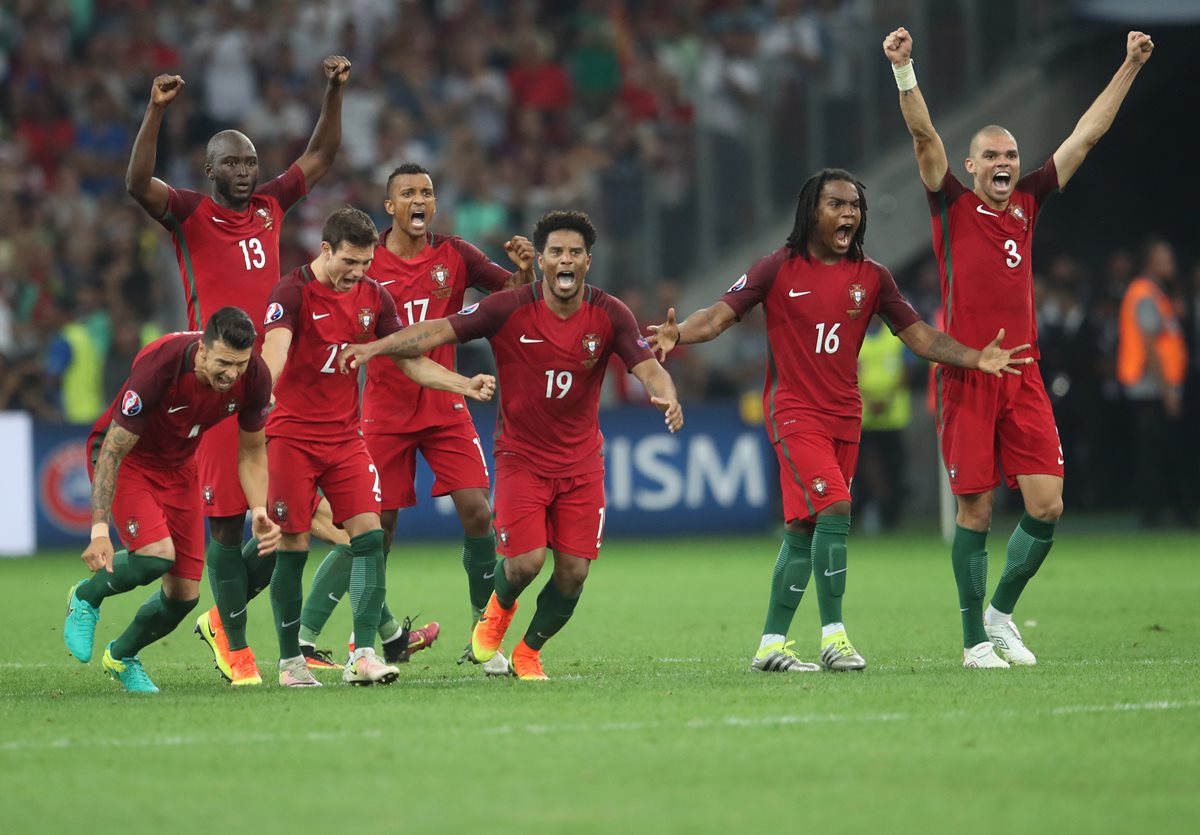 Portugal no ha ganado un partido en la Euro pero está plantado en semifinales. (Foto Prensa Libre: EFE)
