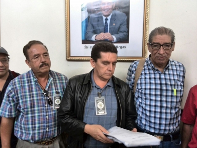 El magisterio está dispuesto a manifestar junto a otros sindicatos para promover reformas a leyes. (Foto Prensa Libre: Hemeroteca)