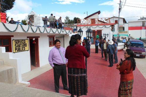 Vista de la nueva Plaza de la Paz de San José Chacayá, Sololá. (Foto Prensa Libre: Édgar René Sáenz)<br _mce_bogus="1"/>