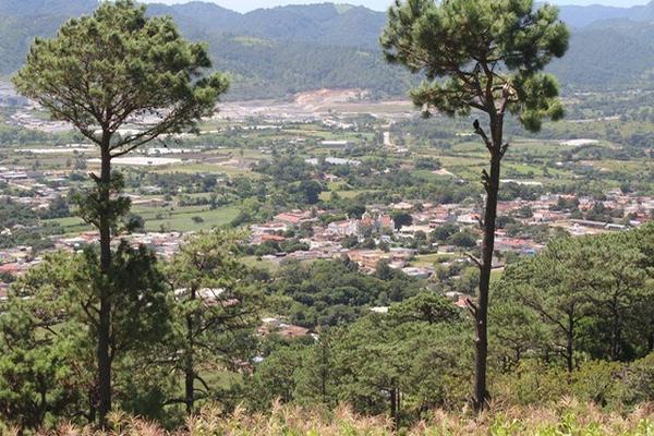 panorámica de  San Rafael Las Flores en la actualidad. (Foto Prensa Libre: Oswaldo Cardona)?