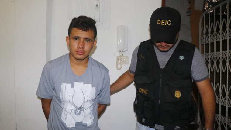 Dany Obed Vicente fue capturado en Retalhuleu. (Foto Prensa Libre: Rolando Miranda).