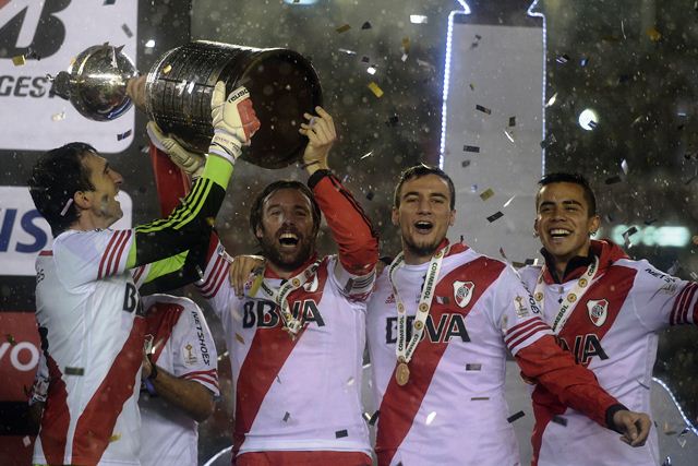 River Plate campeón de la Copa Libertadores 2015. (Foto Prensa Libre: EFE)