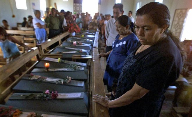 Rufina Amaya, sobreviviente de la matanza, murió en 2007. GETTY IMAGES
