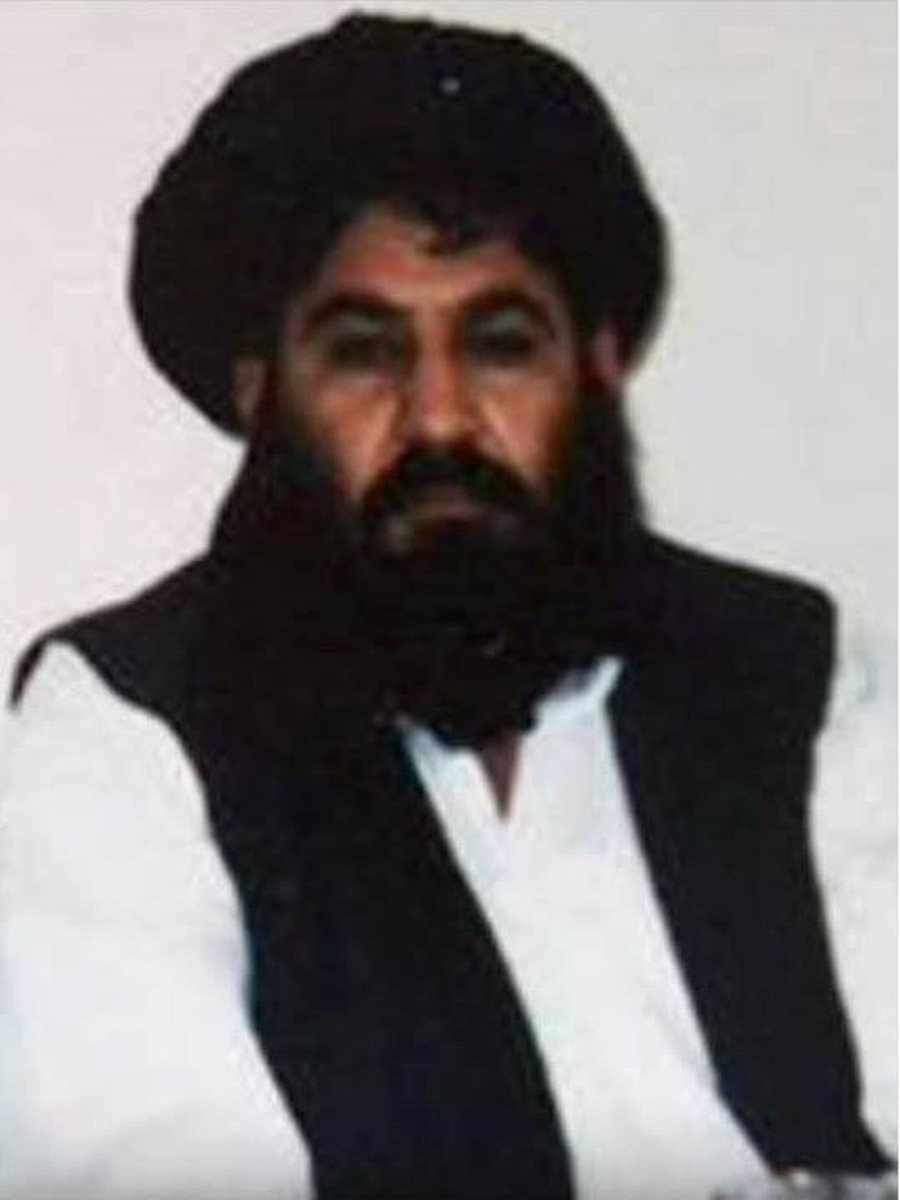 El líder talibán, Mullah Mansour, habría muerto en un ataque con dron. (Foto Prensa Libre: AFP).