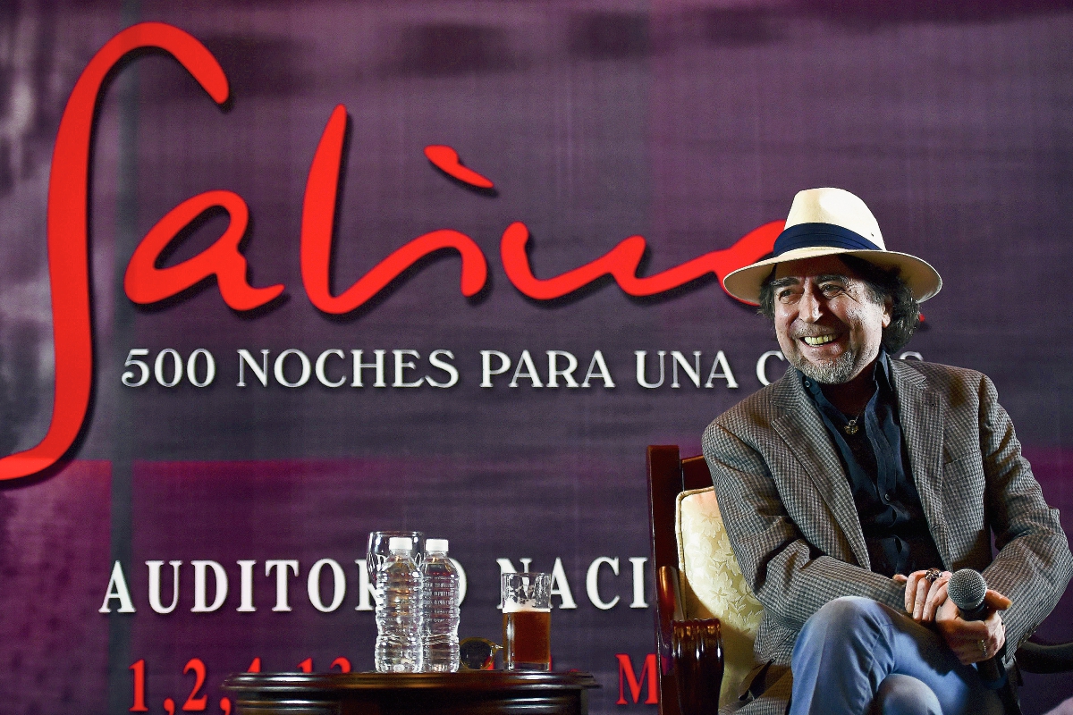 Joaquín Sabina llegó a México para dar un concierto. (Foto Prensa Libre: AP)