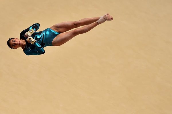 Ana Sofía Gómez, dio un paso más en sus aspiraciones de asistir a Río 2016. (Foto Prensa Libre: AFP)