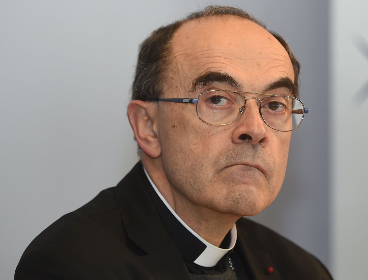 El cardenal católico Philippe Barbarin, arzobispo de Lyon. (Foto Prensa Libre: AFP).