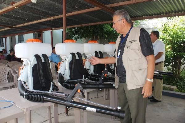 Bombas que  se adquirieron en Jutiapa.