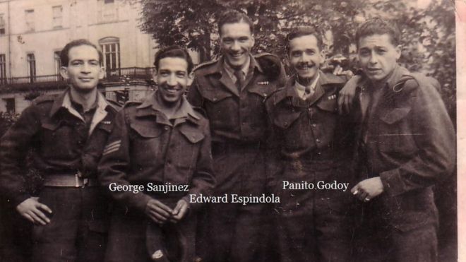 Jorge Sanjinez llegó a Inglaterra en julio de 1943 y se unió a la Brigada Piron, de Bélgica. COLECCIÓN DE LA FAMILIA SANJINEZ