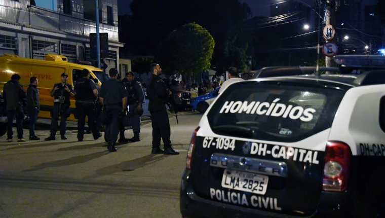 La Policía está en alerta por el aumento de la violencia en Brasil. (Foto Prensa Libre: AFP)