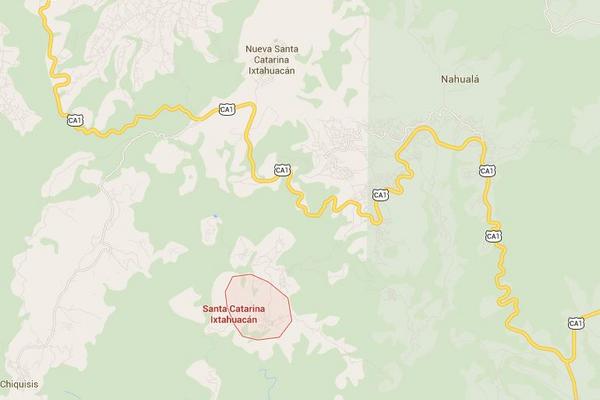 Santa Catarina Ixtahuacán, Sololá. (Imagen: Google Maps)