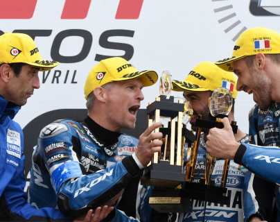 La Yamaha del español David Checa gana en las 24 Horas de Le Mans