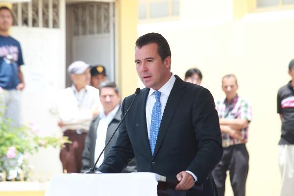 Alejandro Sinibaldi, ministro de Comunicaciones.