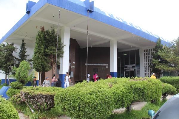 Ingreso del hospital de Totonicapán
