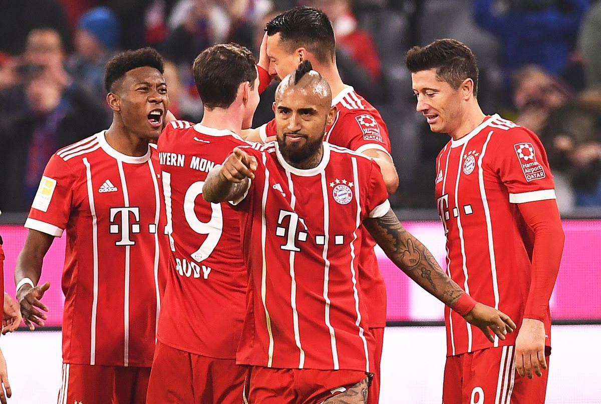 El Bayern es uno de los equipos más temidos de Europa. (Foto Prensa Libre: EFE)