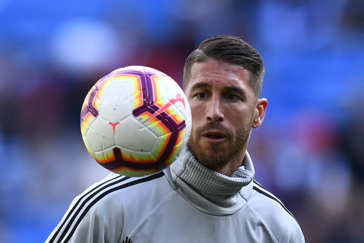 Sergio Ramos es el líder en el camerino del Real Madrid. (Foto Prensa Libre: AFP)