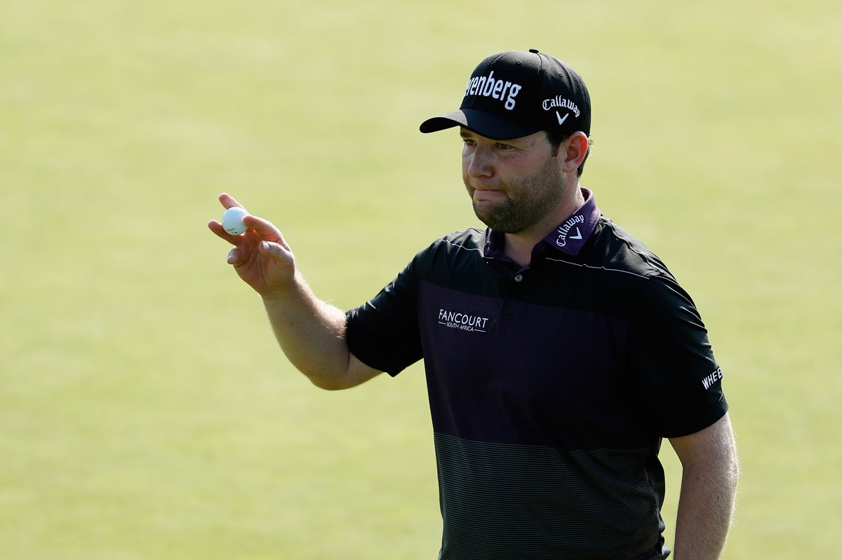 El golfista sudafricano Branden Grace renunció a participar en los Juegos Olímpicos por el virus del Zika. (Foto Prensa Libre:EFE )