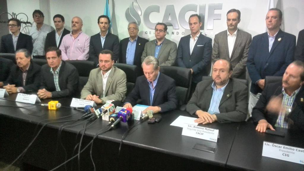 Los empresarios no han dado detalles de quiénes podrían ser los interesados en dirigir el Cacif. (Foto Prensa Libre: Hemeroteca PL)