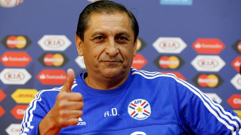 Ramón Díaz es el director técnico de la selección de Paraguay. (Foto Prensa Libre: Hemeroteca PL)