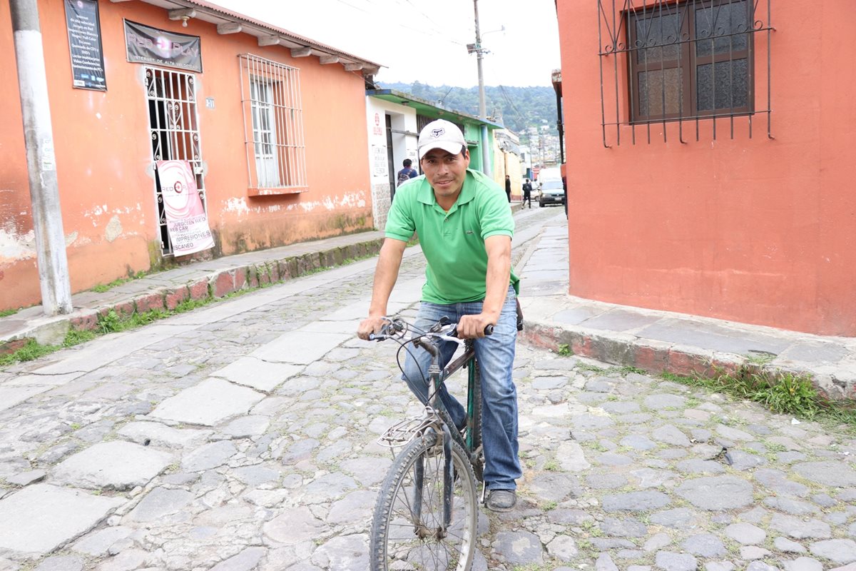 El uso de bicicleta se ha incrementado en Xelajú.(Foto Prensa Libre: María José Longo)